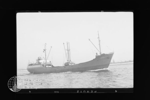 Audentia (1954), Frachtschiff, J. Jost Schiffahrts GmbH, Bremen, Bau-Nr. 364