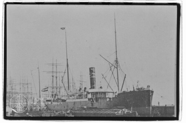 Banda (1890), Frachtschiff, Hamburg-Calcutta Linie, Hamburg, Bau-Nr. 164