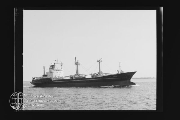 Baron ex Wilhelm Bornhofen (1972), Frachtschiff, Reederei Robert Bornhofen, Hamburg, Bau-Nr. 1374