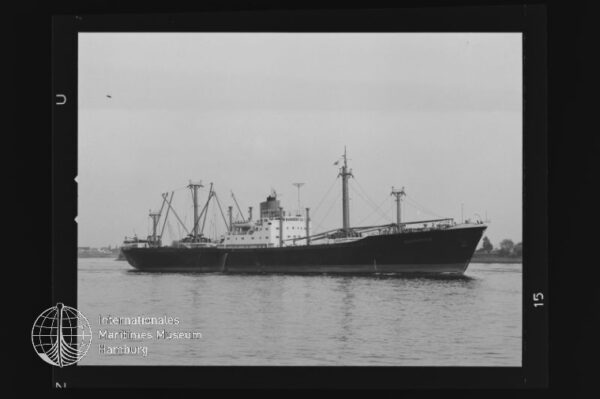 Bartenstein (1956), Frachtschiff (reefer), Norddeutscher Lloyd, Bremen, Bau-Nr. 861