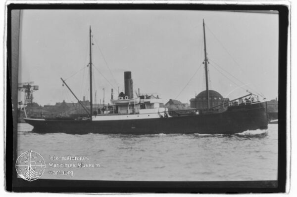 Bernhard (1890), Frachtschiff, Sartori & Berger, Kiel, Bau-Nr. 34