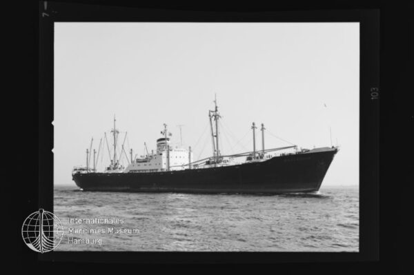 Bieberstein (1953), Frachtschiff, HAPAG, Hamburg, Bau-Nr. 824